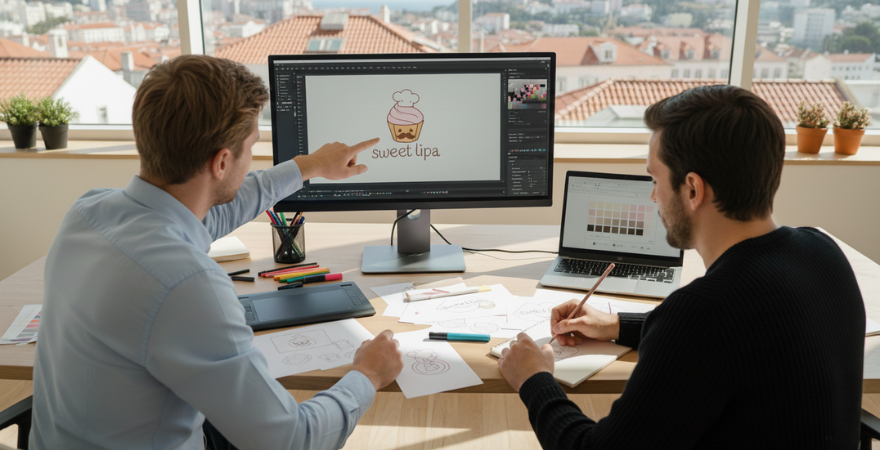 Designer barato em Barcelos para fazer logotipos