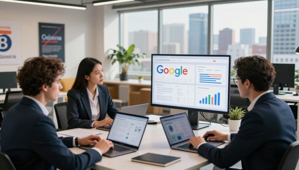 Criar site para empresa e aparecer no google